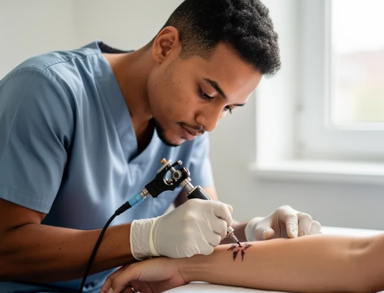 Tatoeëerder dienst in Rotterdam